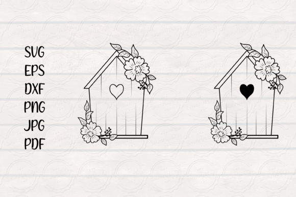 Floral Birdhouse
