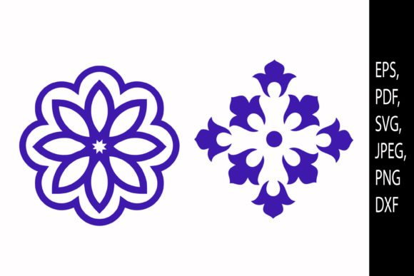 Floral Mandala SVG Cut File