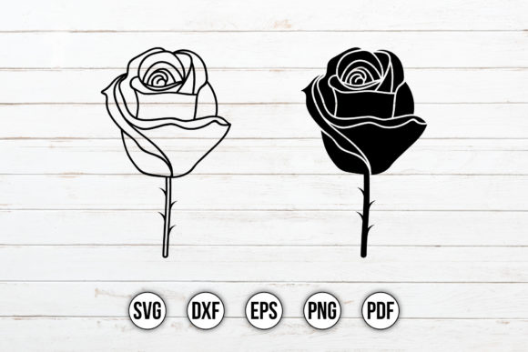 Flower SVG, Rose, Floral SVG