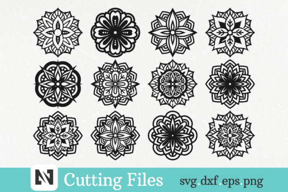 Mandala SVG Bundle: Zentangle SVG Bundle