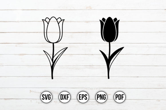 Tulip, Flower SVG, Floral SVG